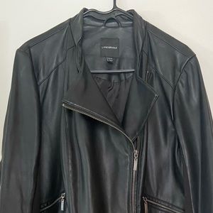Faux Leather Jacket LANE BRYANT